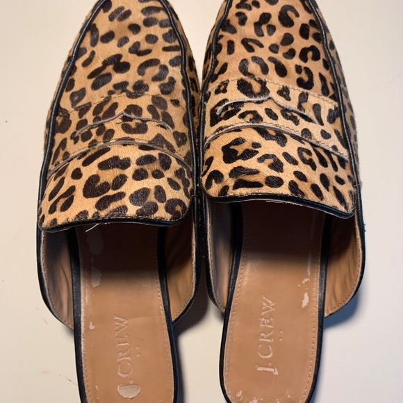 J Crew Leopard Mules - Picture 3 of 3